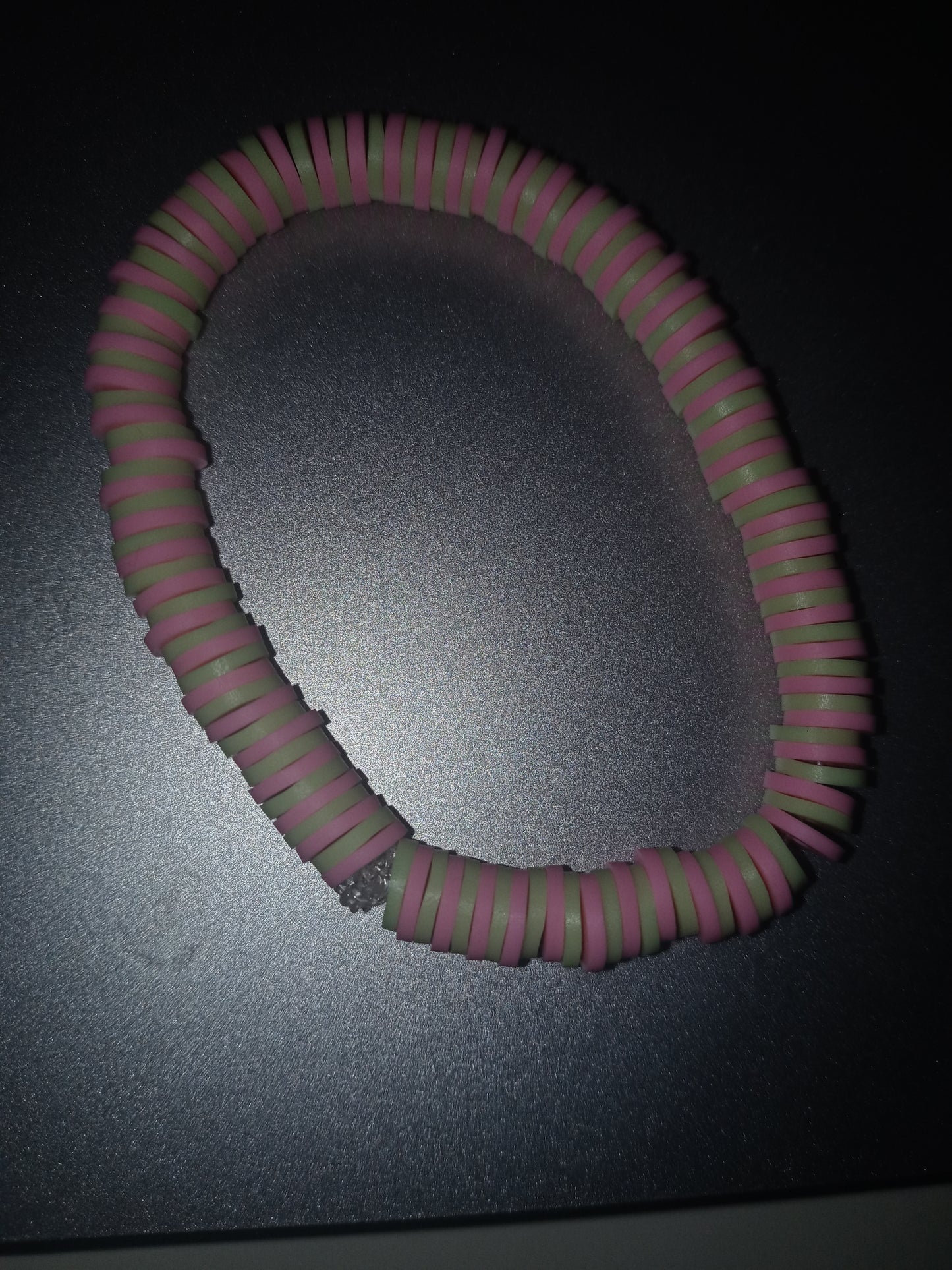 Wicked Green And Pink Bracelet