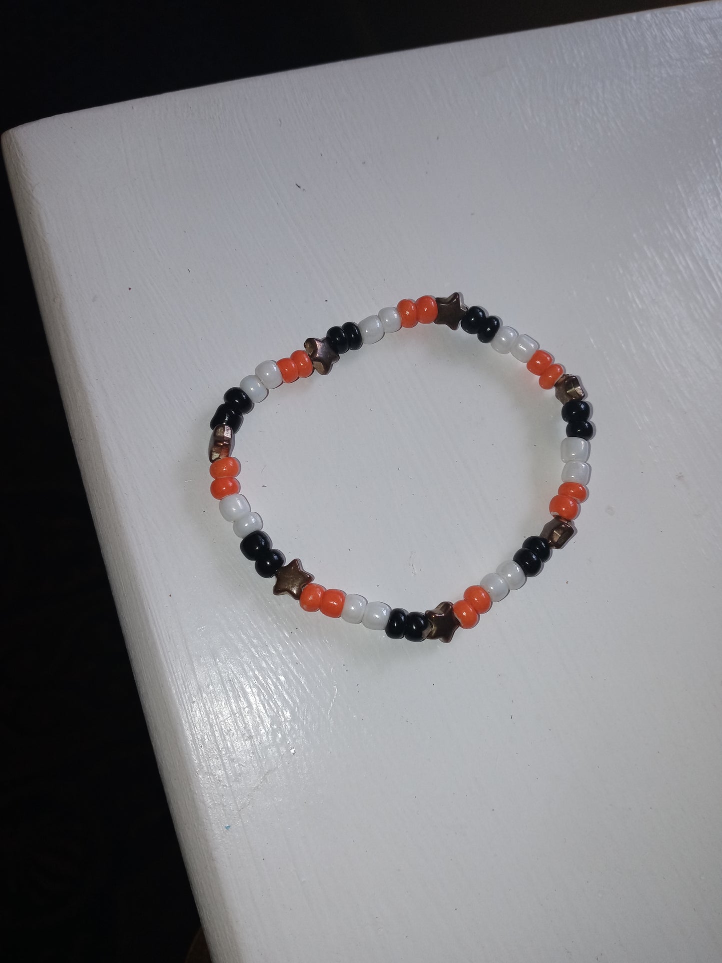 Halloween cute star beaded bracelet