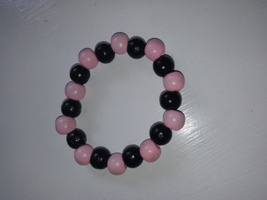 Cute pink and black Bracelet