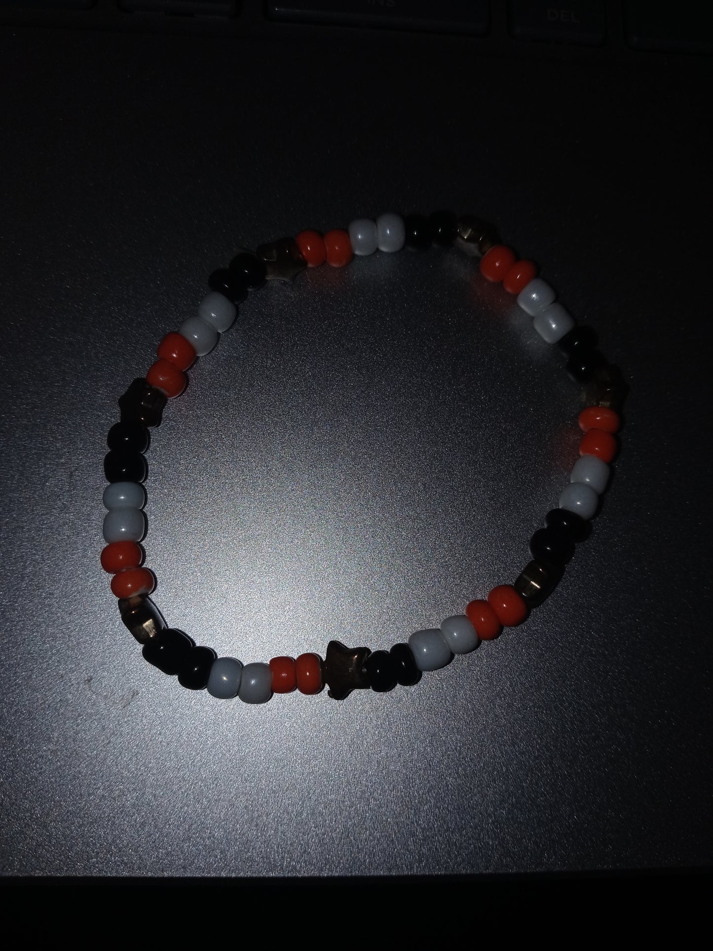 Halloween cute star beaded bracelet