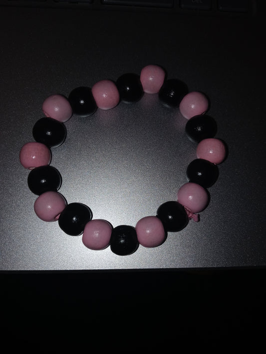 Cute pink and black Bracelet