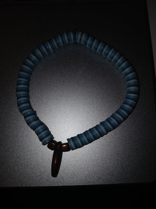 Blue and white Bracelet